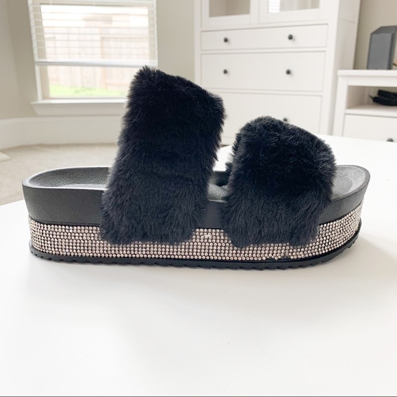 Top Moda Black Sandal Kristen-11 - Picture 2 of 8